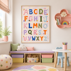 ABC Bubble Print