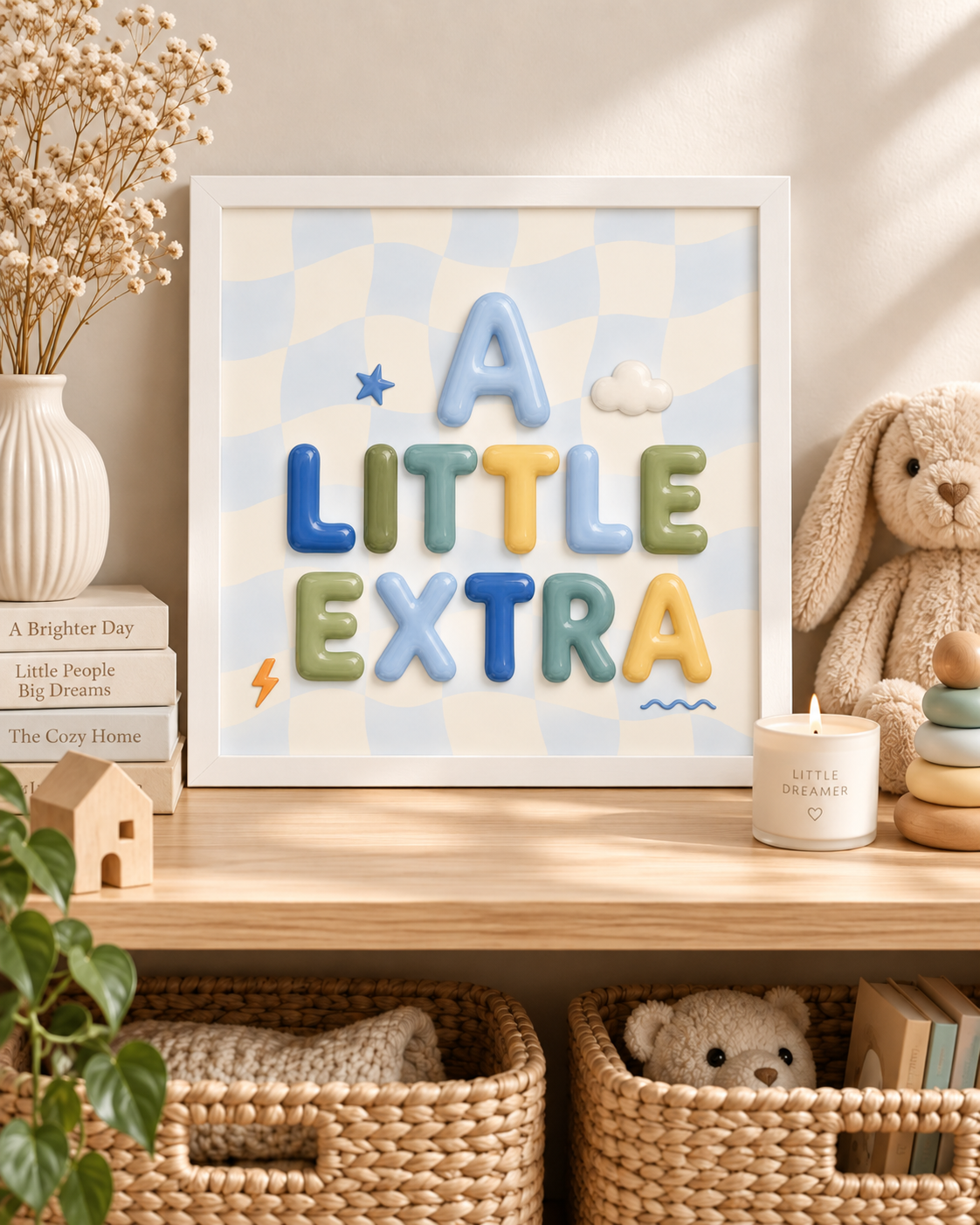 Little Extra 2.0 Bubble Print