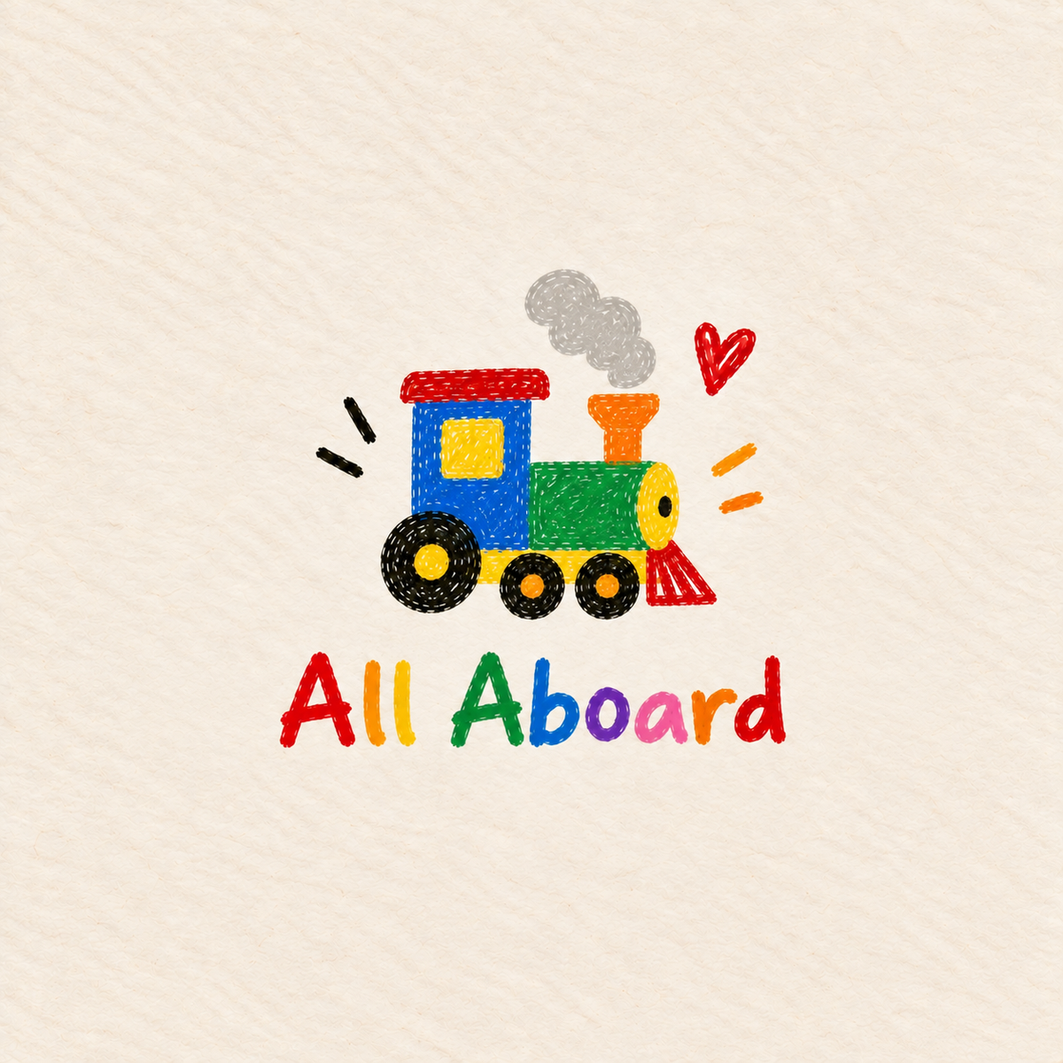 All Aboard Print