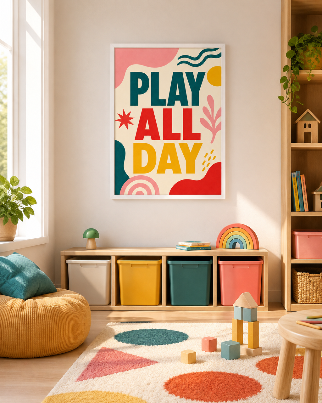 Play All Day Print