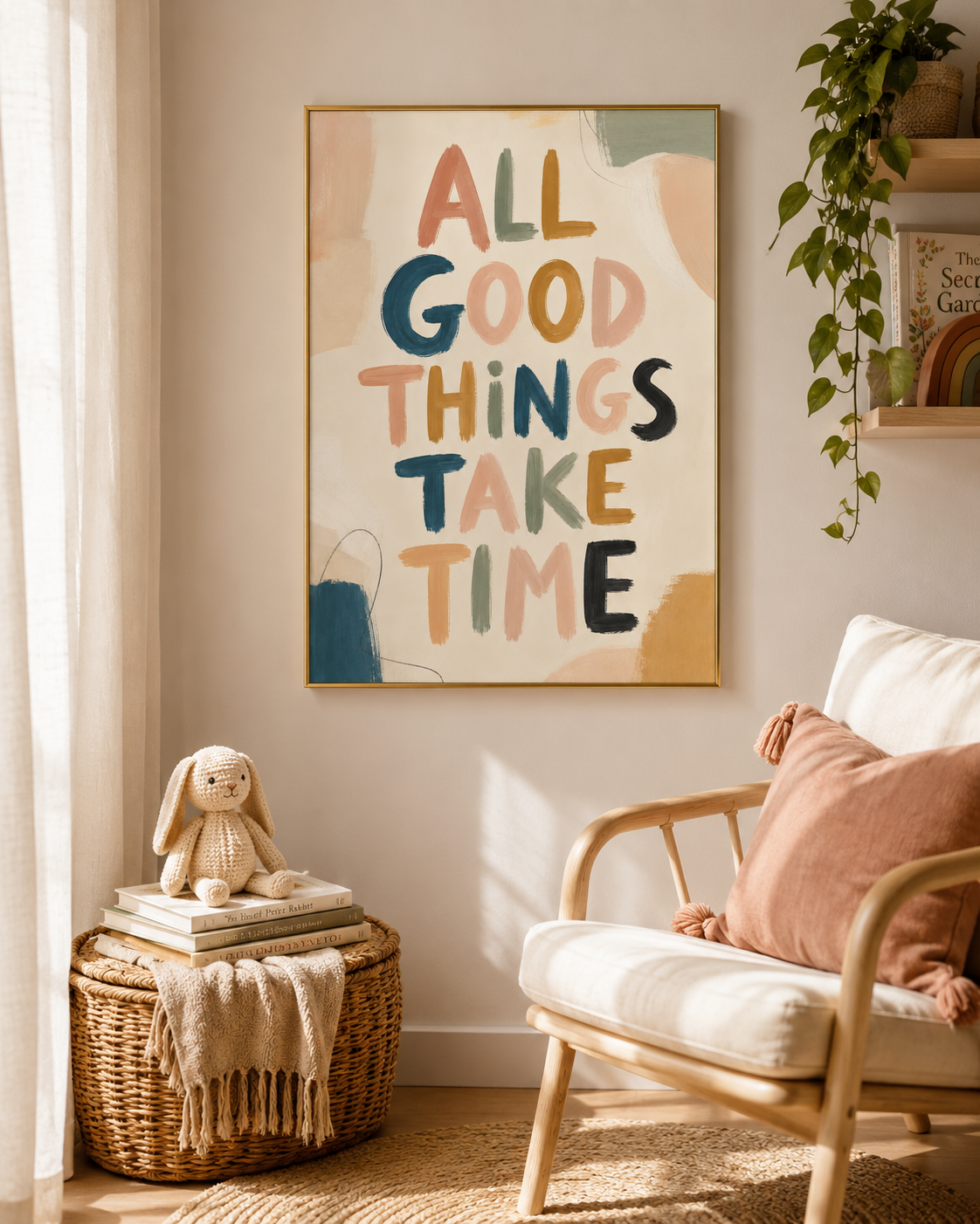 All Good Things Take Time Print