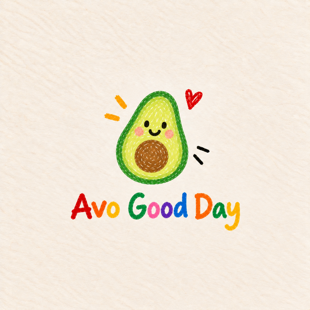 Avo Good Day Print