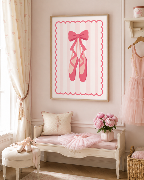Ballet Shoes Print