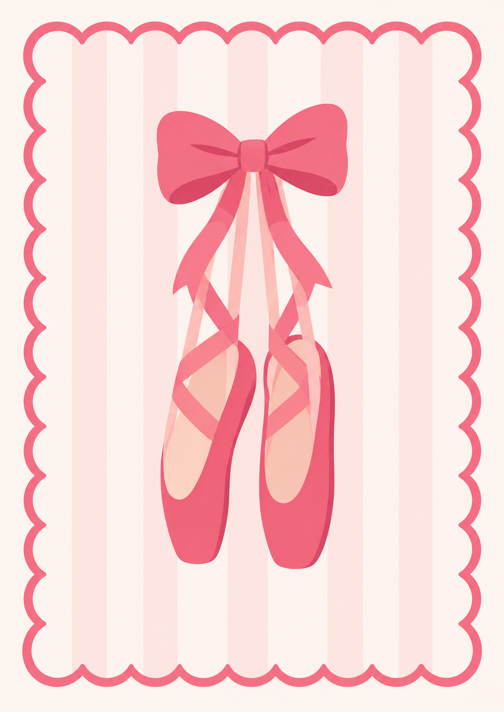 Ballet Shoes Print