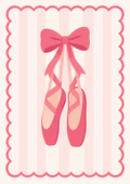 Ballet Shoes Print