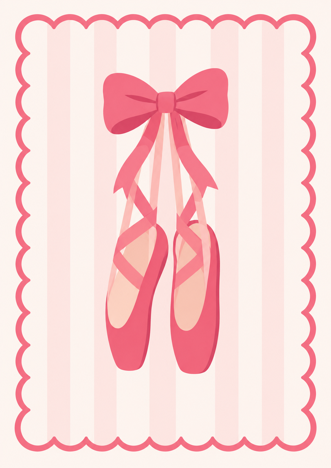 Ballet Shoes Print
