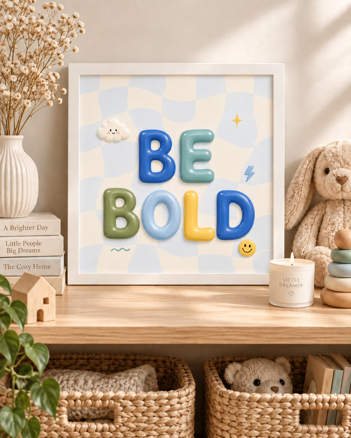Be Bold 2.0 Bubble Print