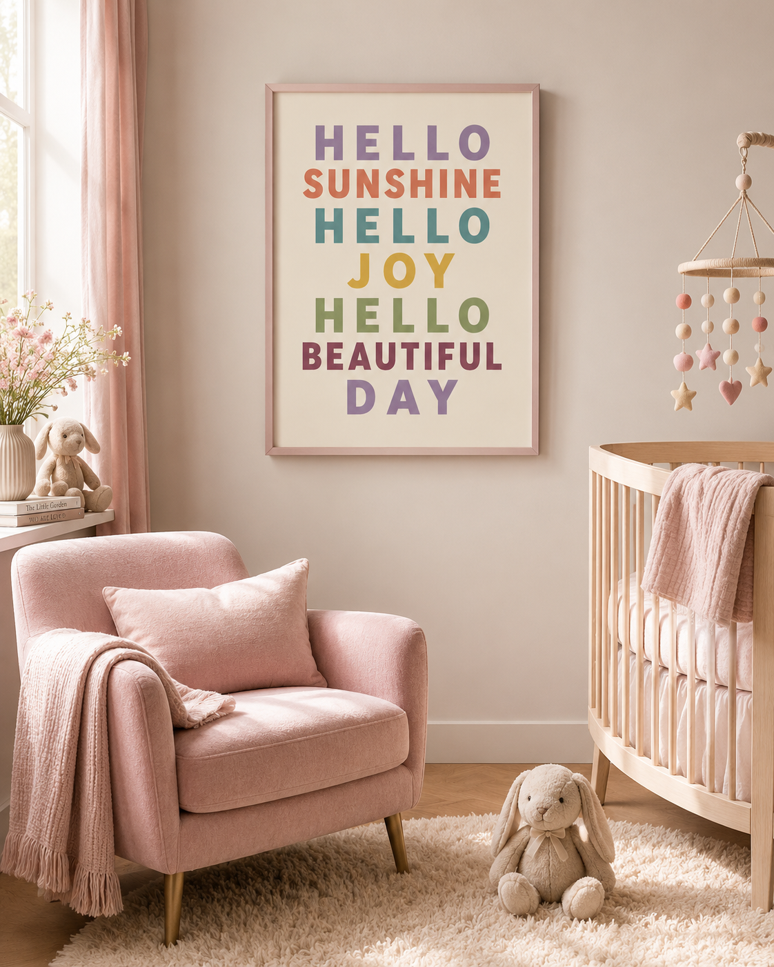 Hello Sunshine Hello Joy Print