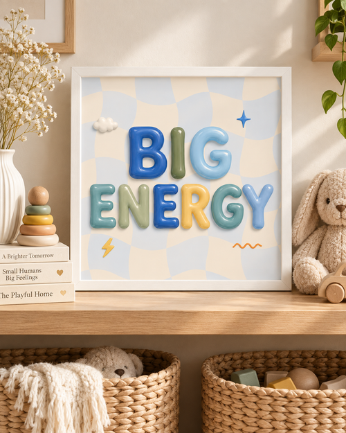 Big Energy 2.0 Bubble Print