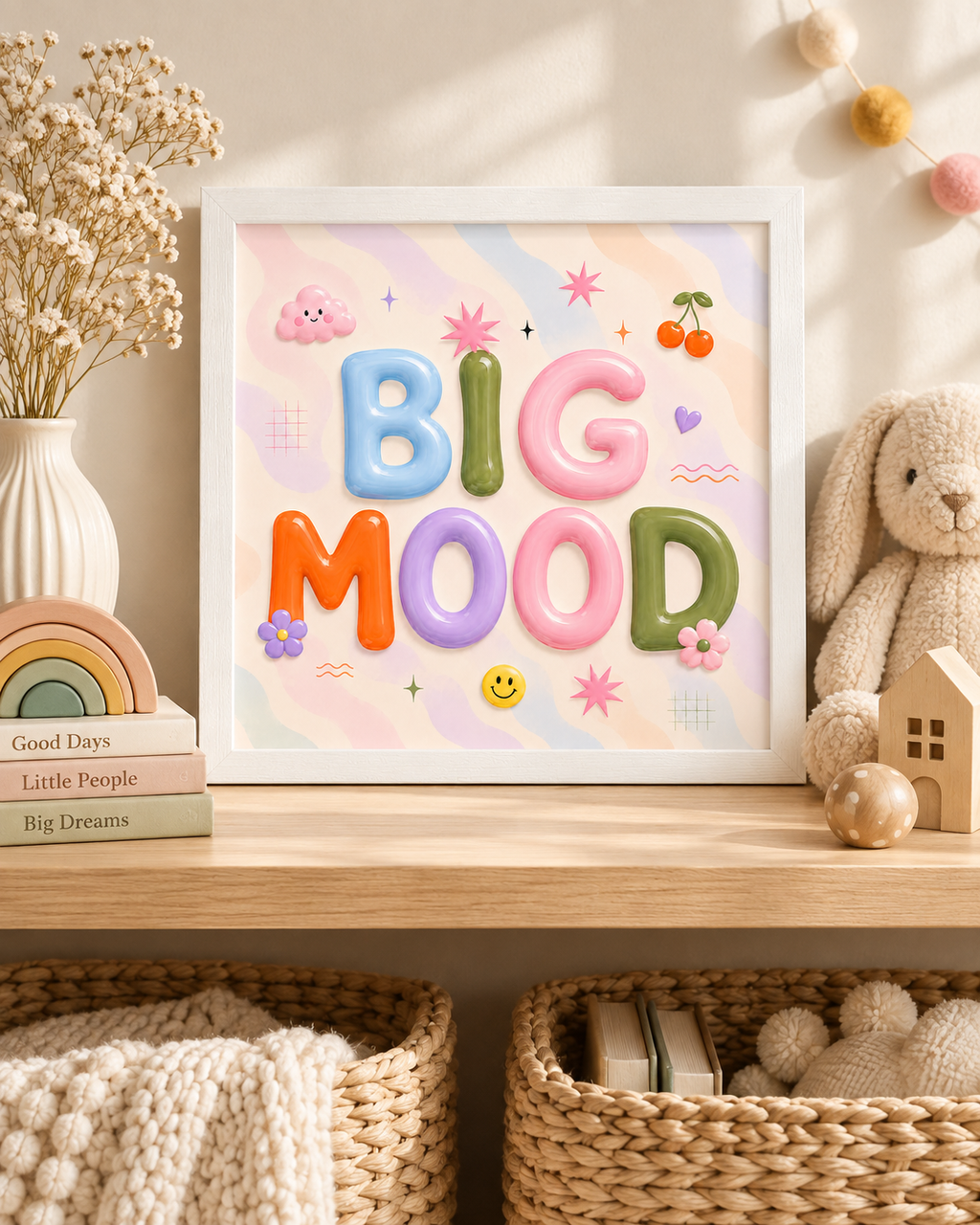 Big Mood Bubble Print