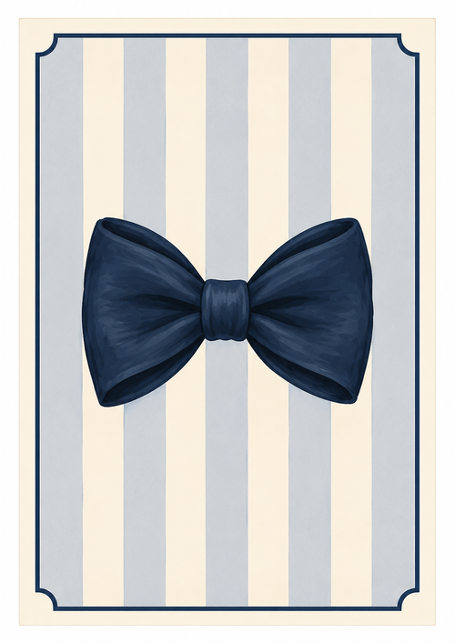 Bow Tie Print