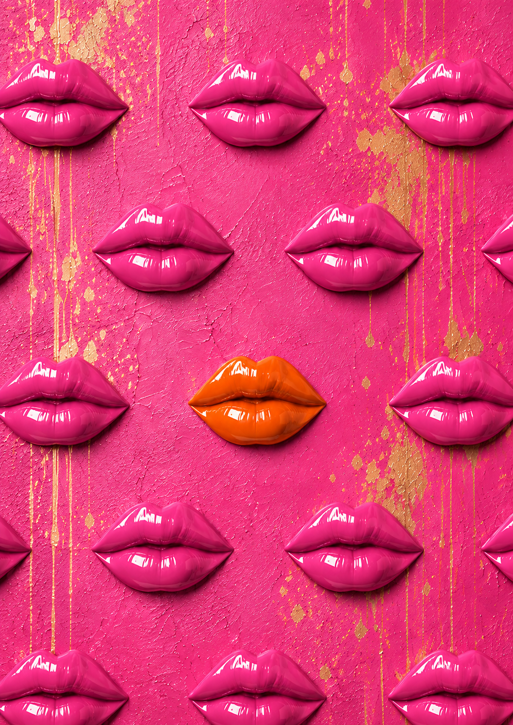Bubblegum Kiss Print