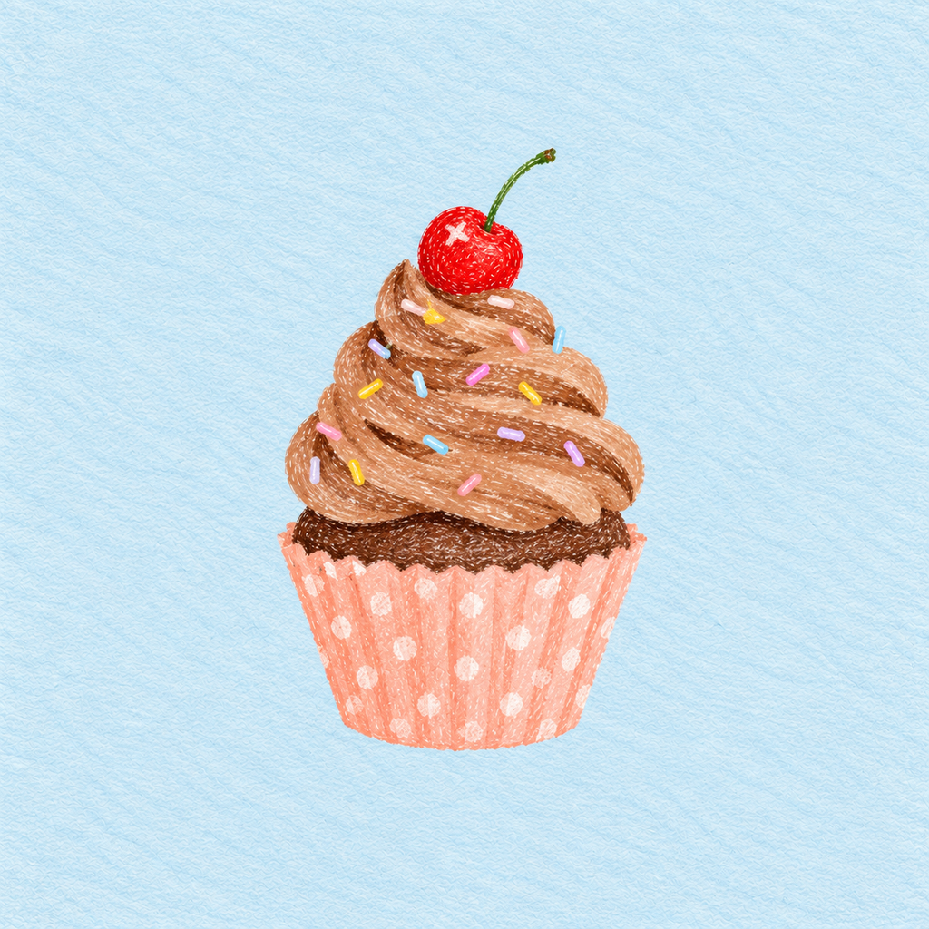 Choccy Cherry Print