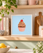 Choccy Cherry Print