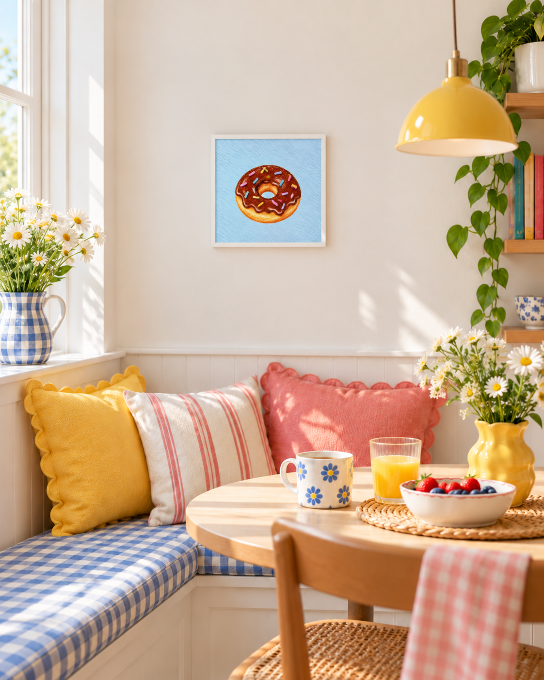 Choccy Donut Print