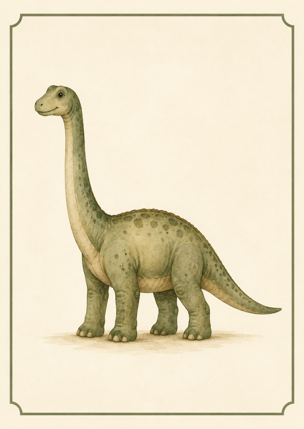 Dinosaur Print