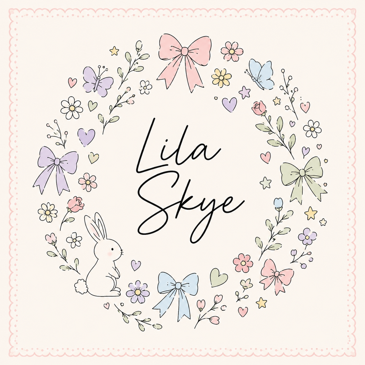 PERSONALISE ME - Doodle Name 2.0 Print