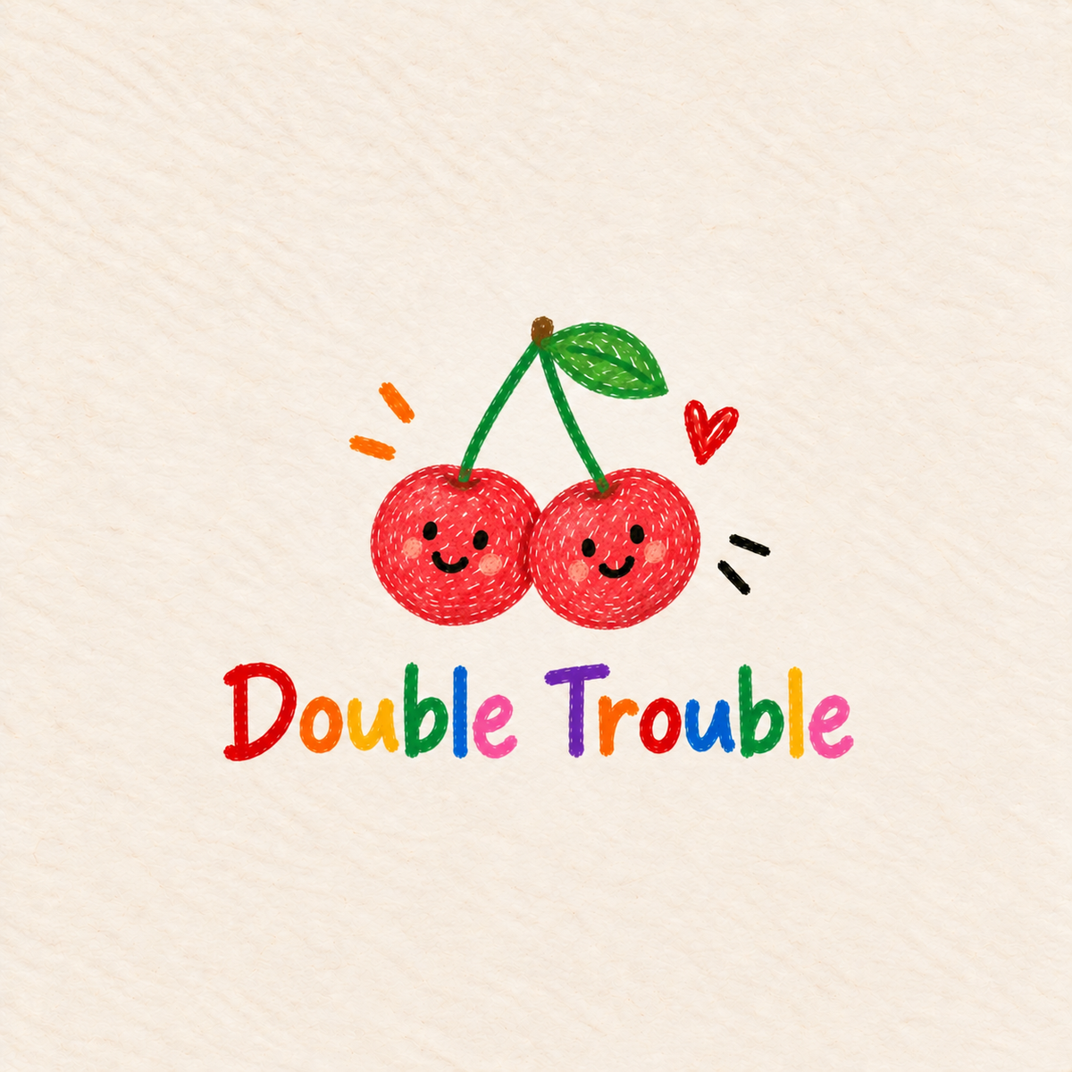 Double Trouble Print