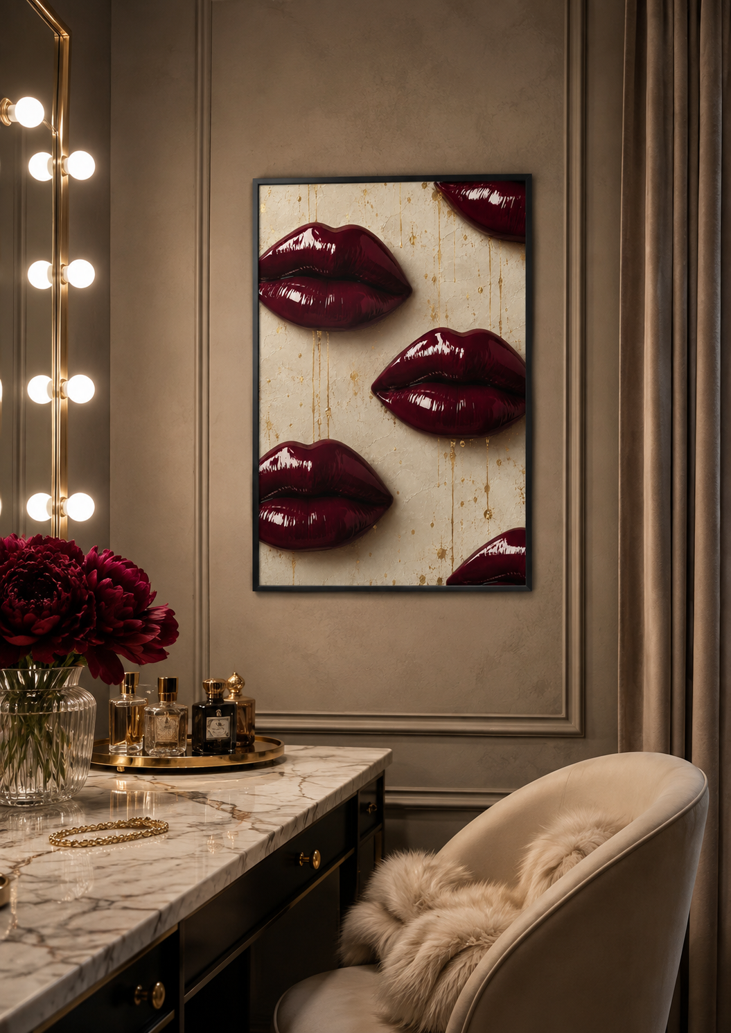 French Kiss Print