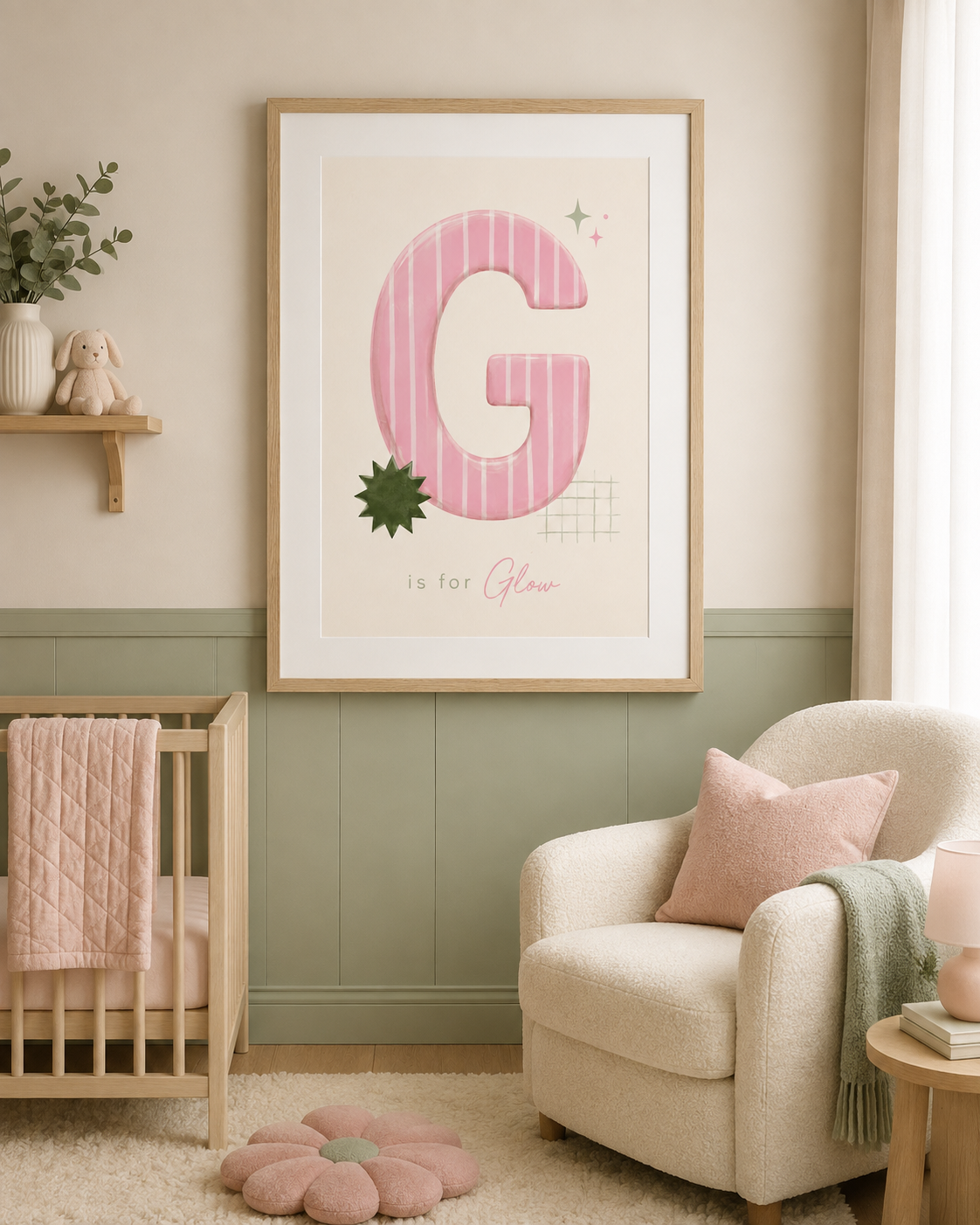G is for Glow Print