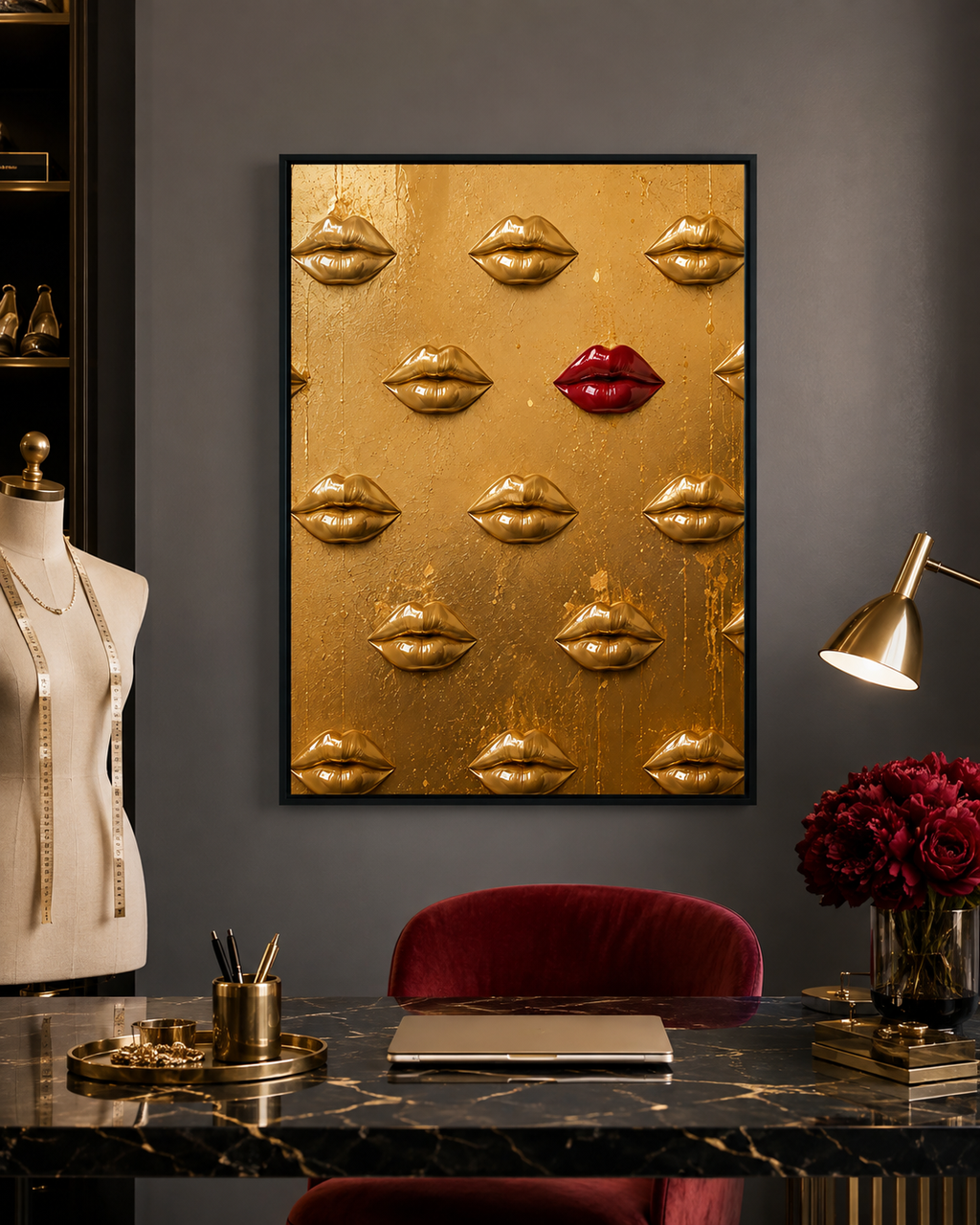 Golden Print