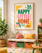 Happy Little Home Print