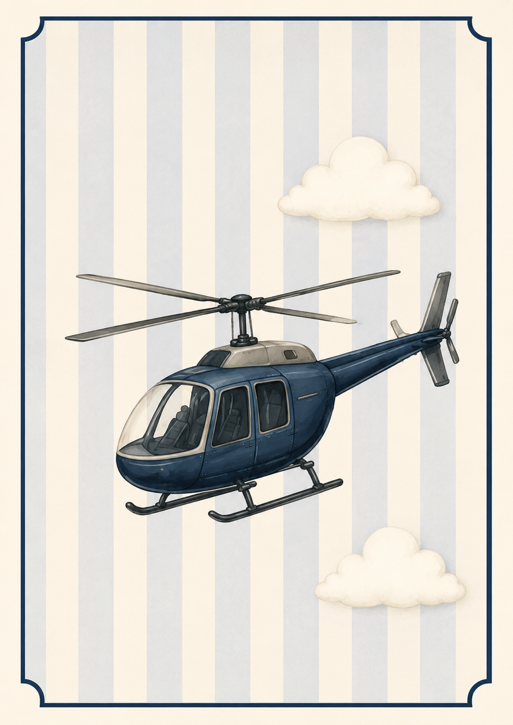 Helicopter Print