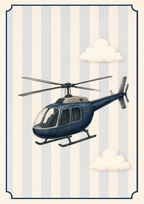 Helicopter Print