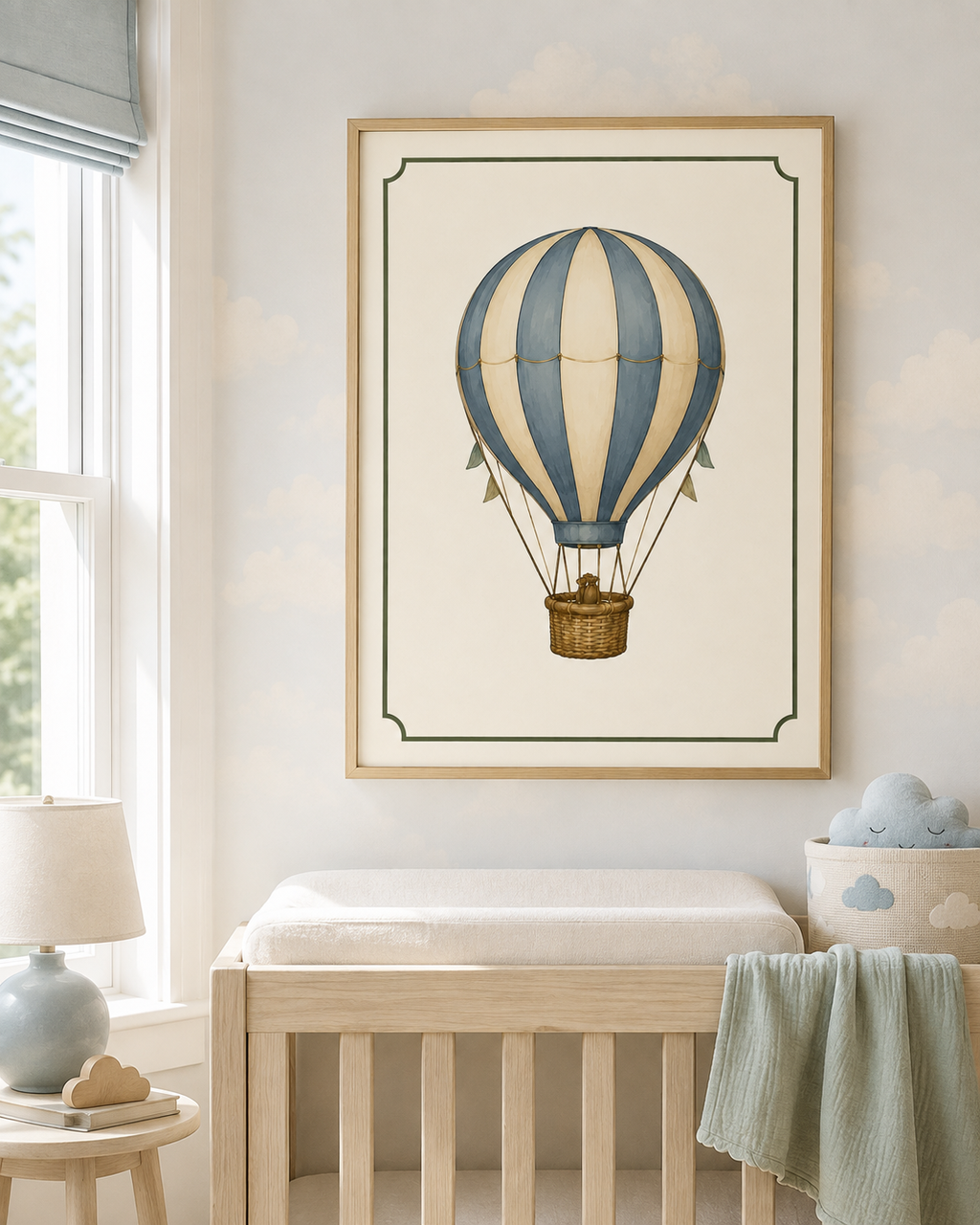 Hot Air Balloon Print