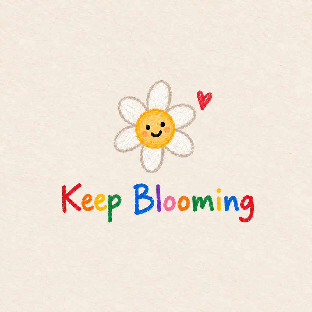 Keep Blooming Print