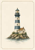 Light House Print