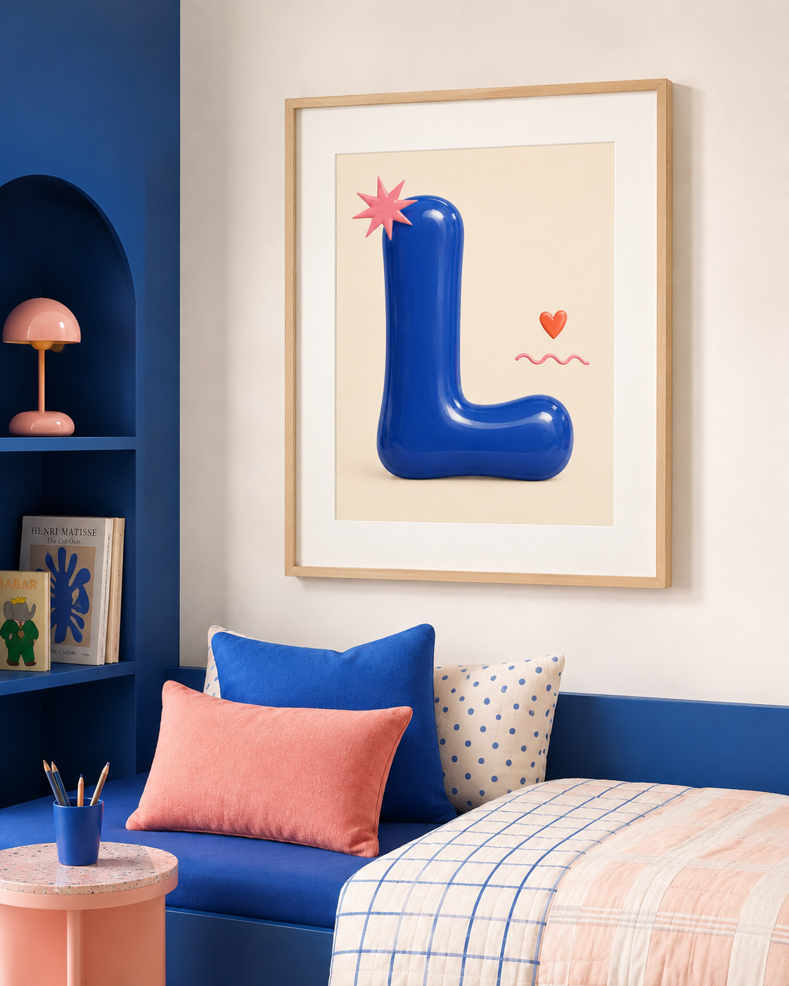 Lila Print