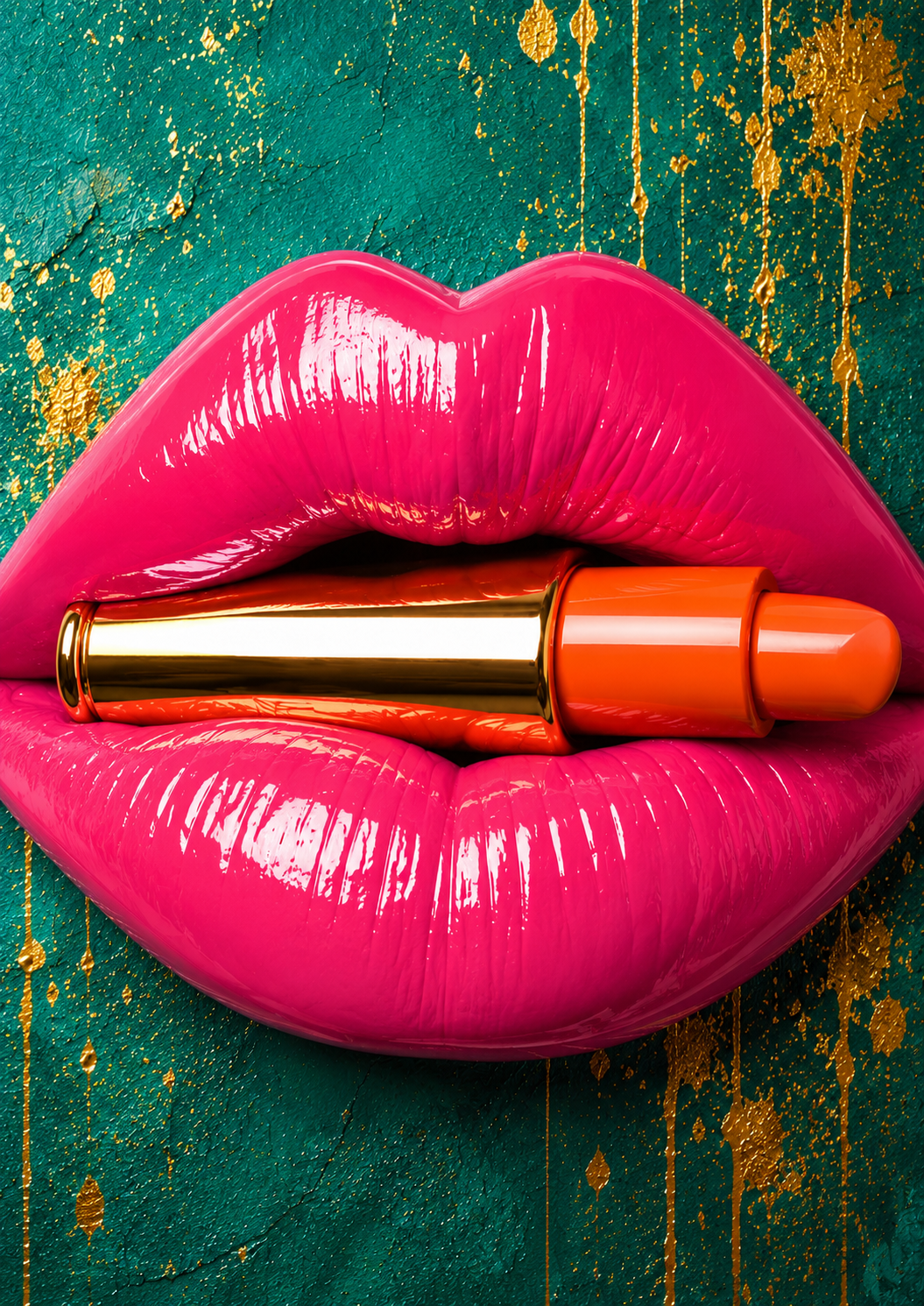 Lip Lock Print