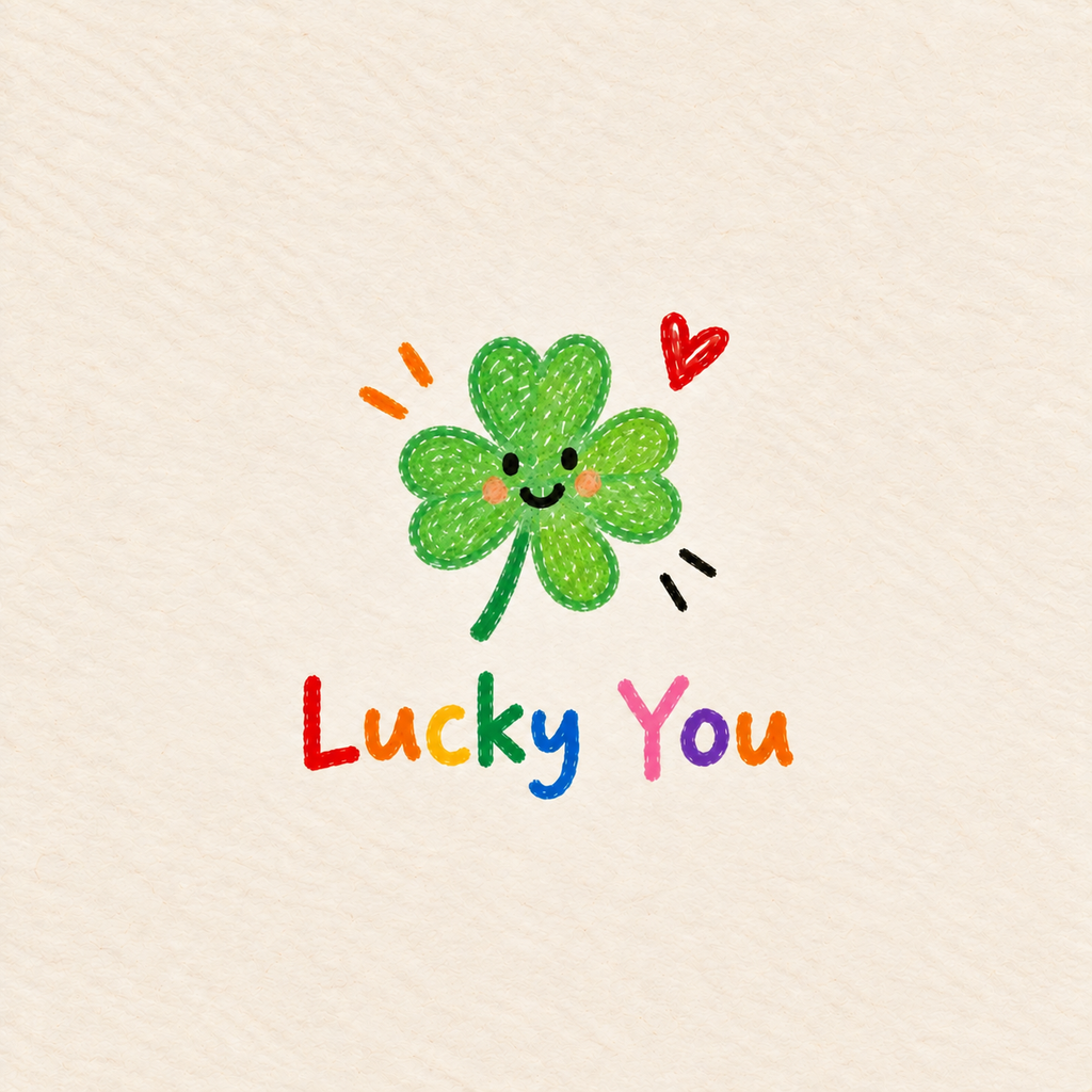Lucky You Print