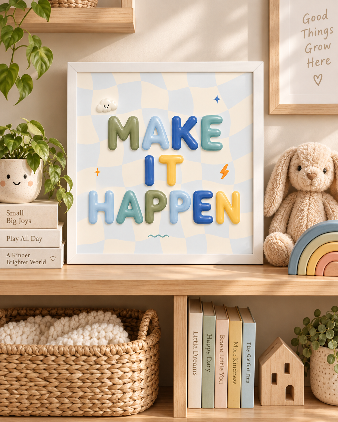Make it Happen 2.0 Bubble Print