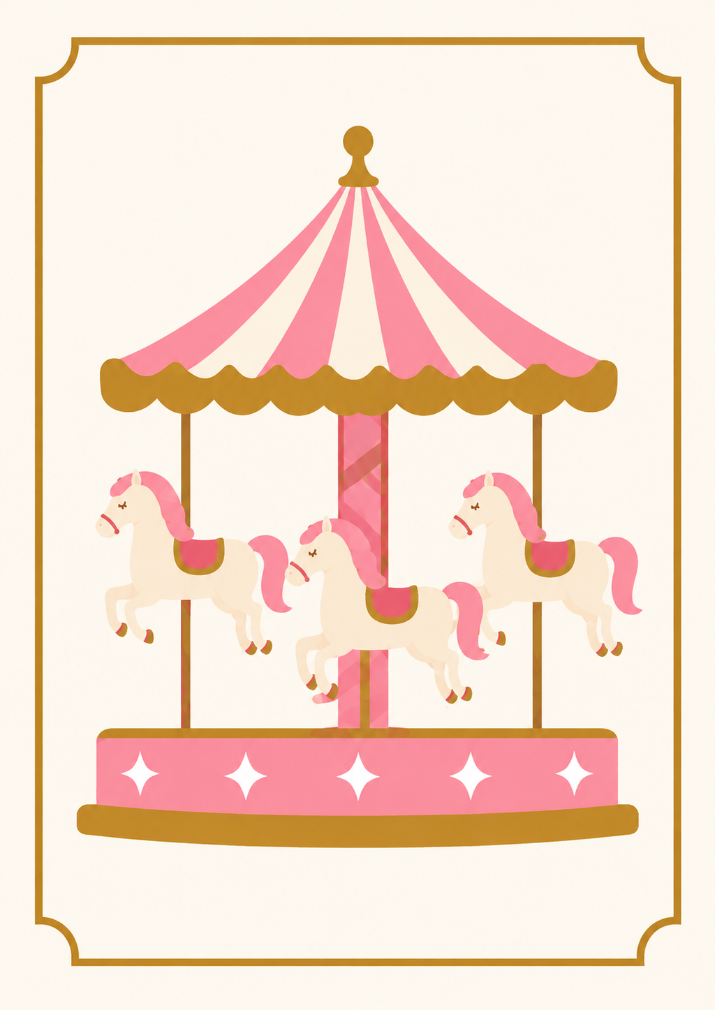 Merry-go-round Print