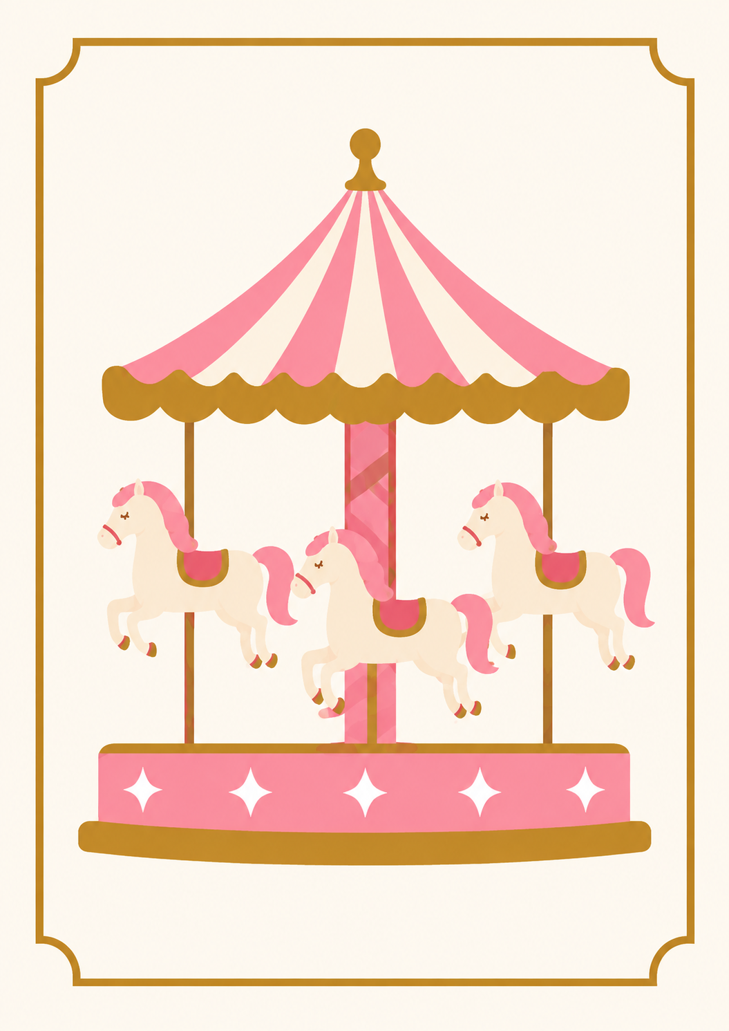 Merry-go-round Print