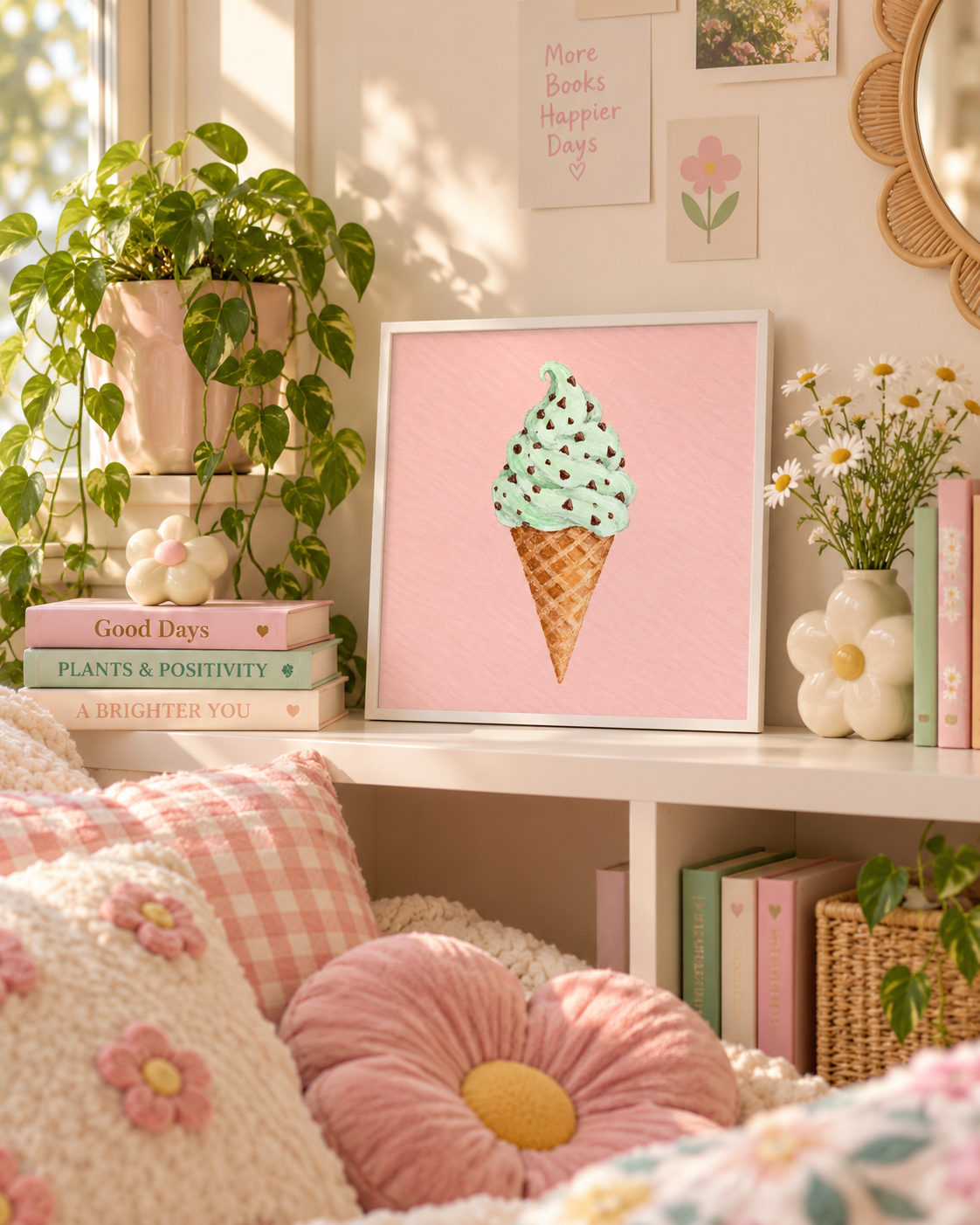 Minty Melt Print