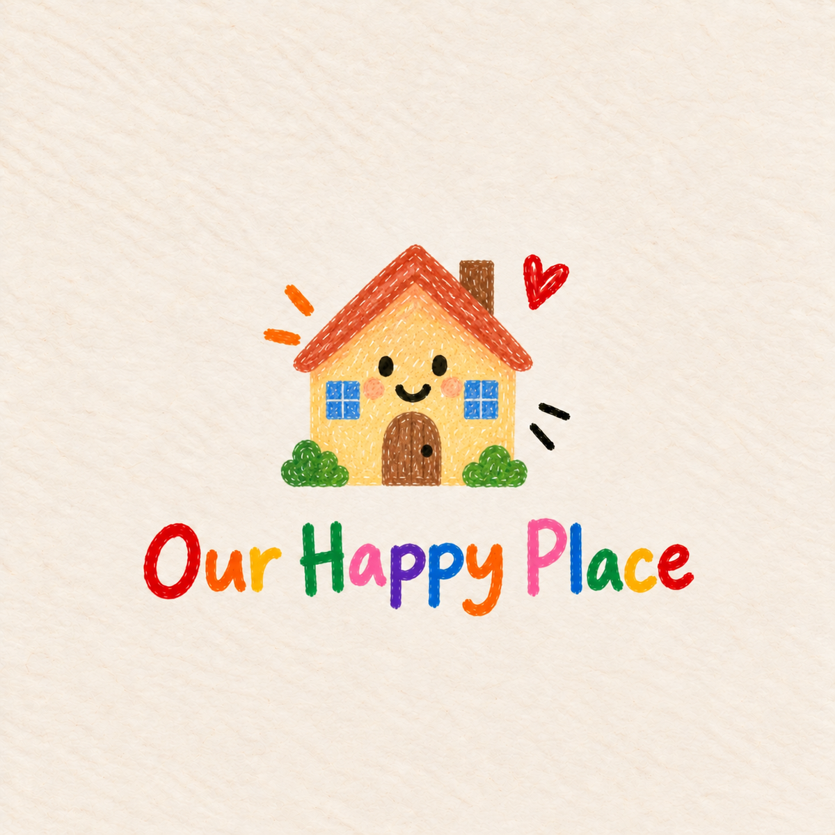 Our Happy Place Print
