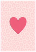 Pink Heart Print