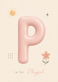 P is for Playful Print