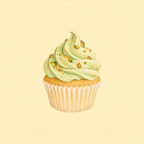 Pistachio Cream Print