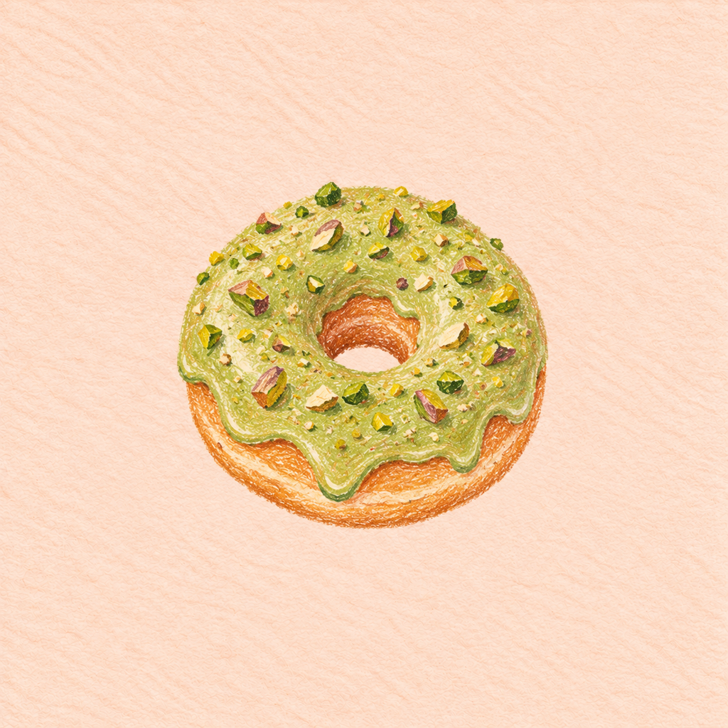 Pistachio Ring Print