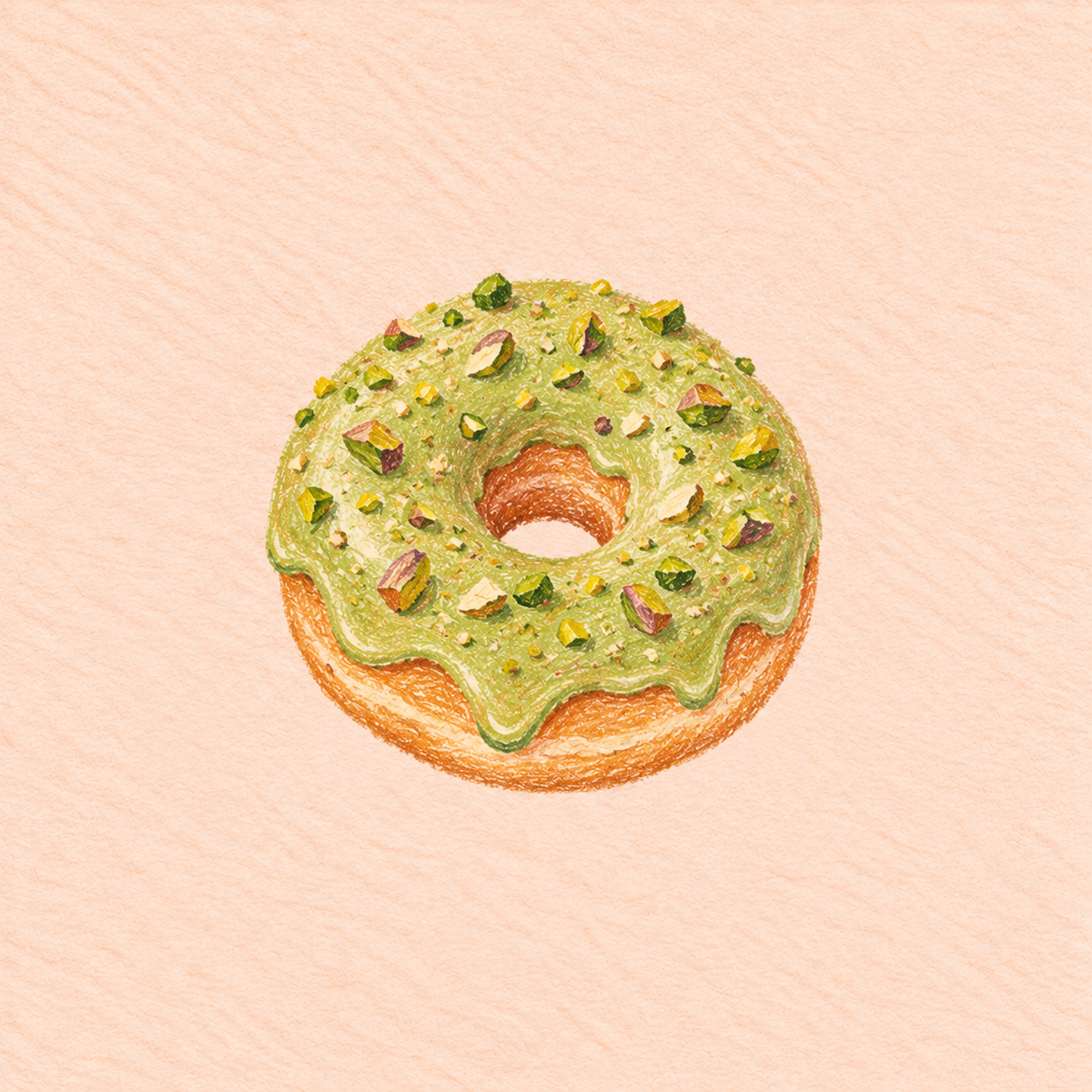 Pistachio Ring Print
