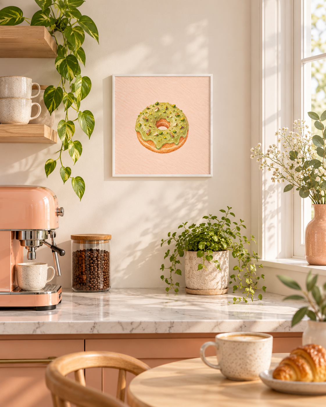 Pistachio Ring Print