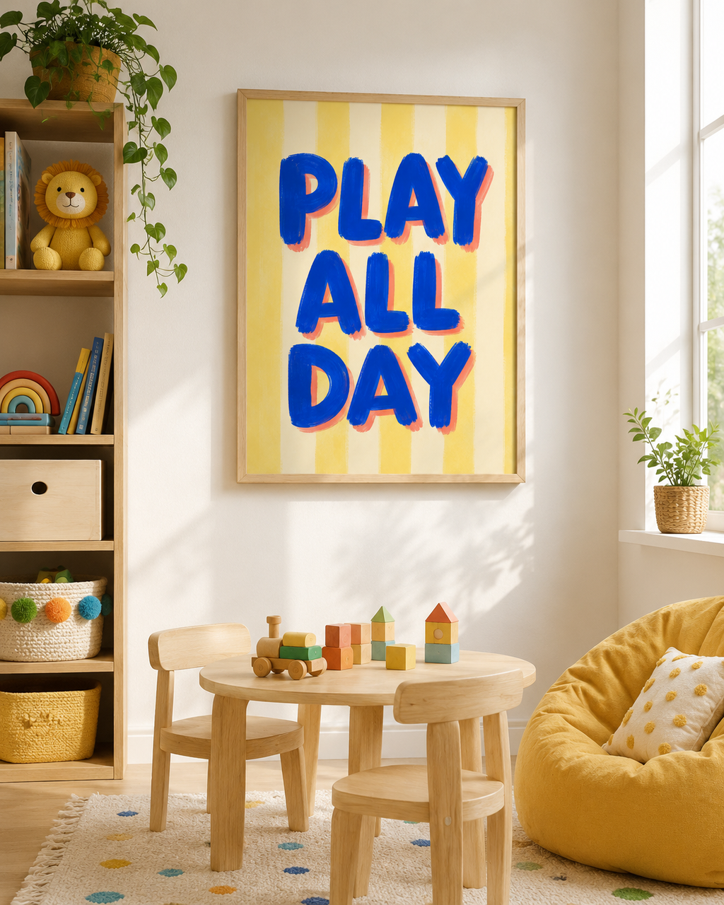 Play All Day Print