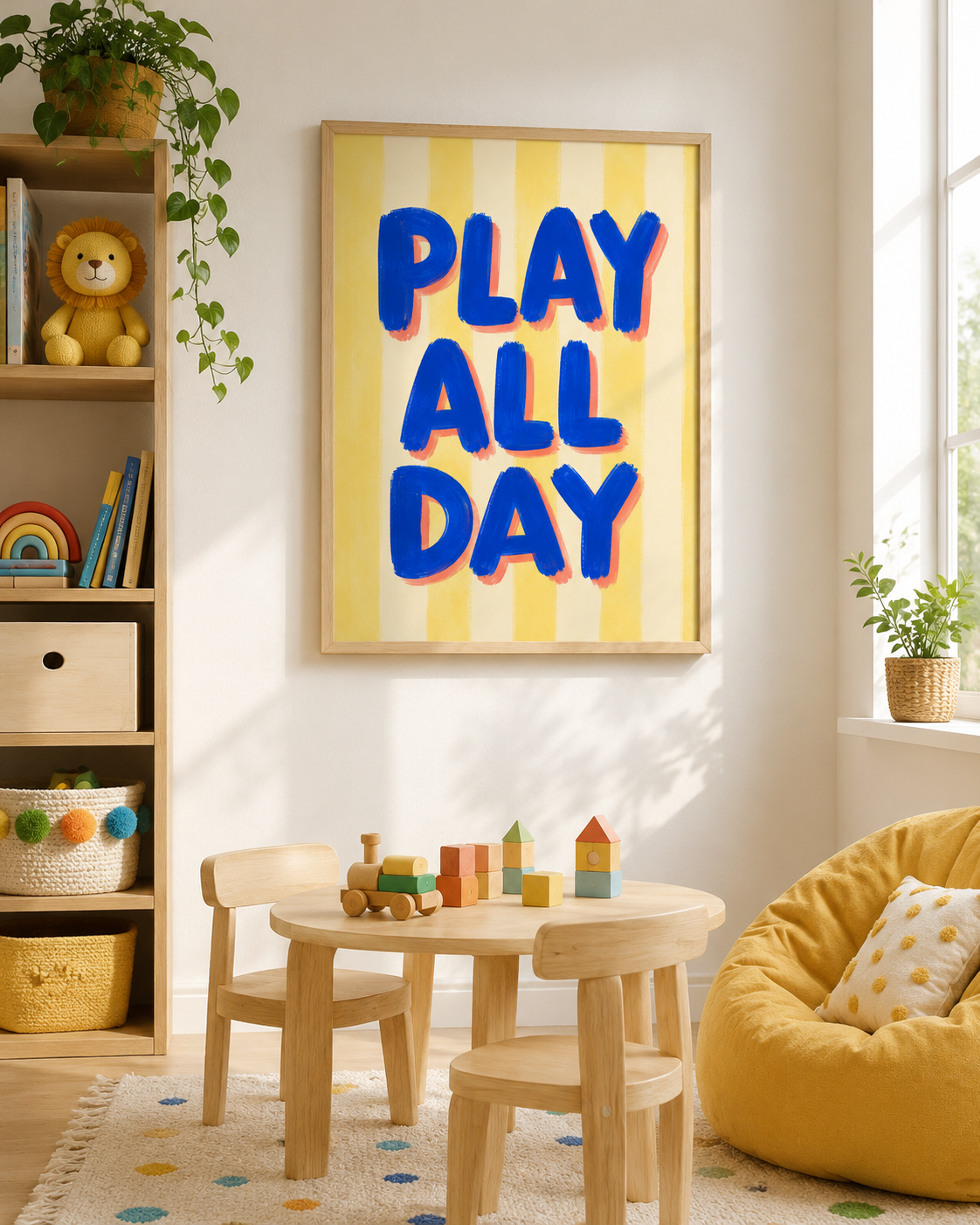 Play All Day Print