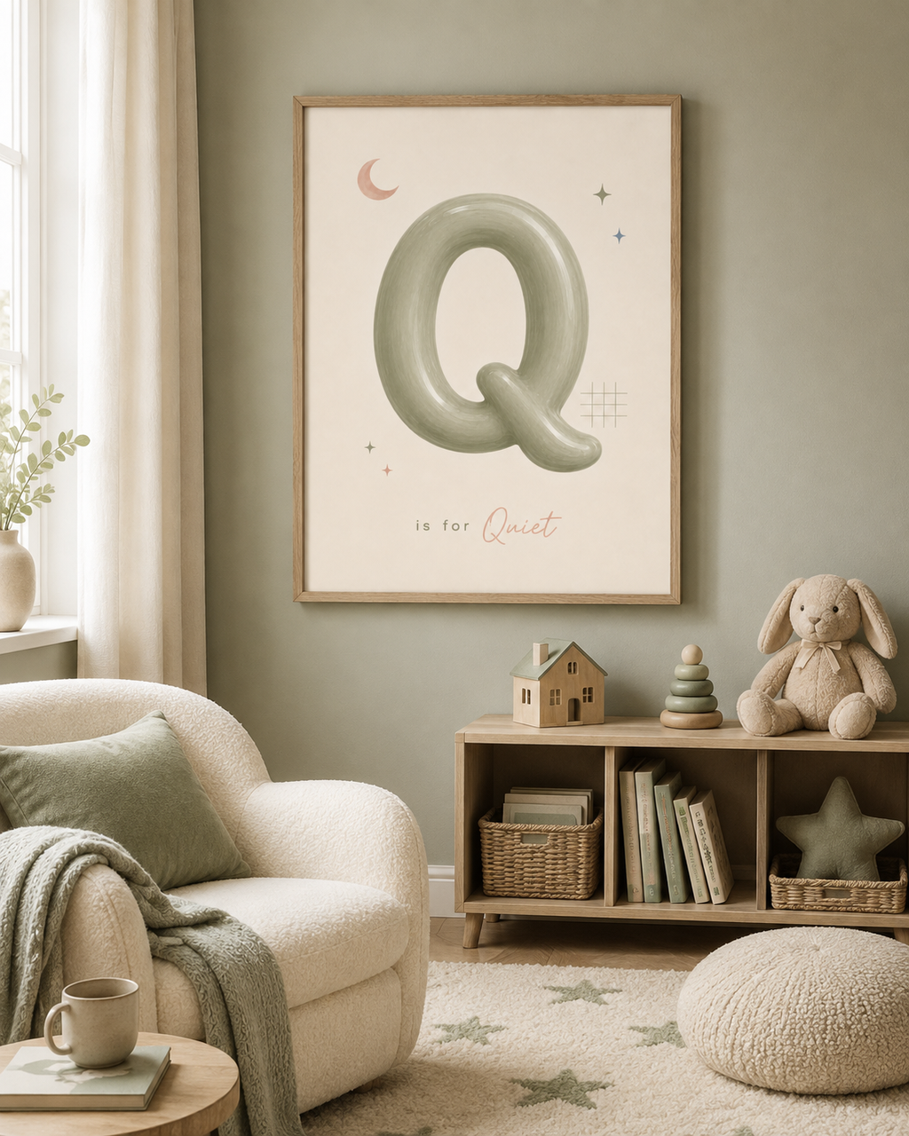 Q is for Quiet Print