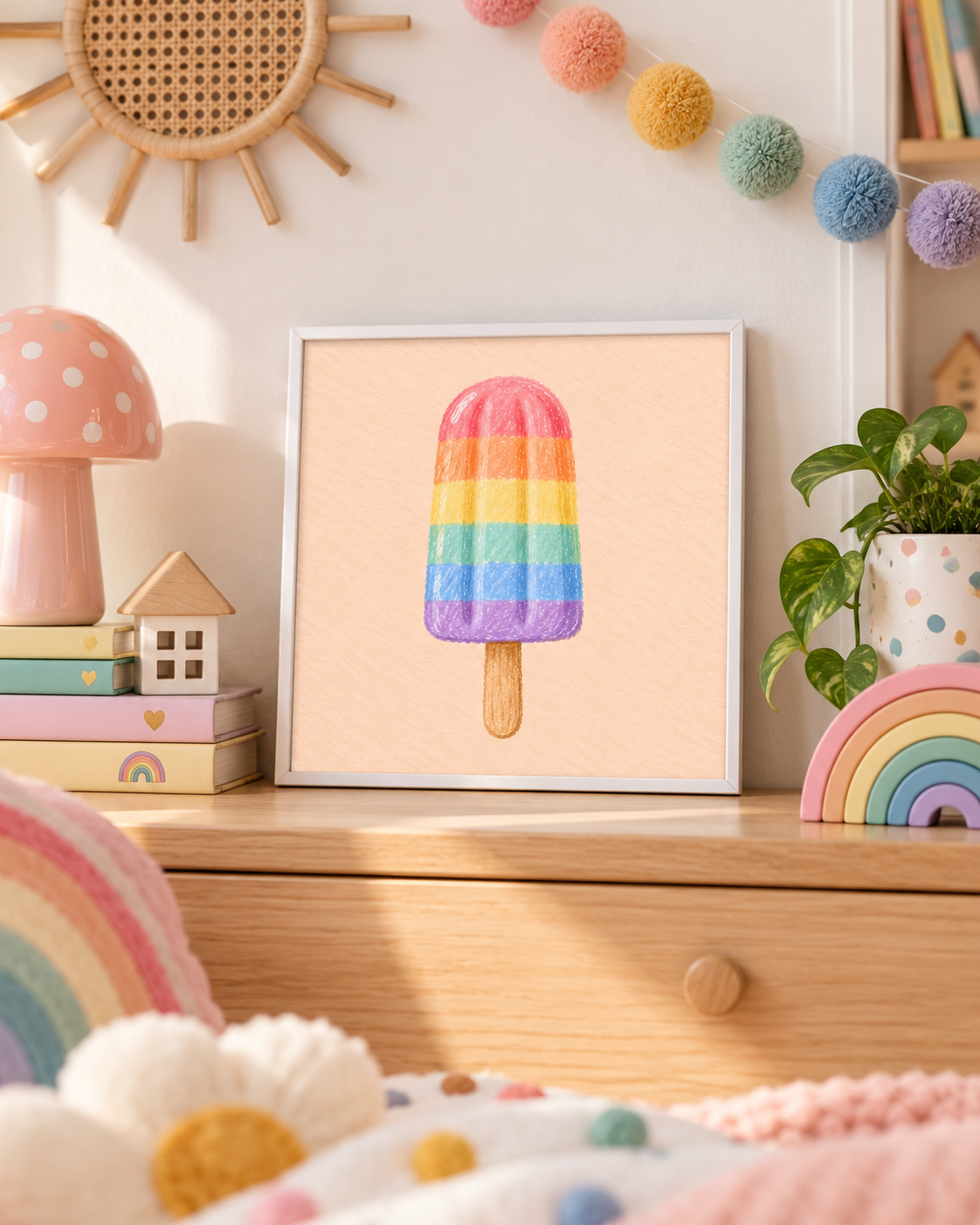 Rainbow Pop Print