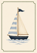 Sail Boat Print